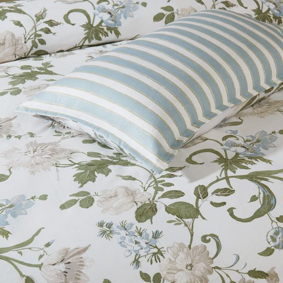 Buy Laura Ashley Rosalind Quilt Cover Set Seaspray SD