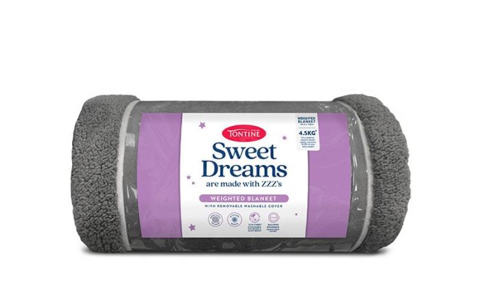 Buy Tontine Sherpa Fleece Weighted Blanket 4.5Kg Online in Australia