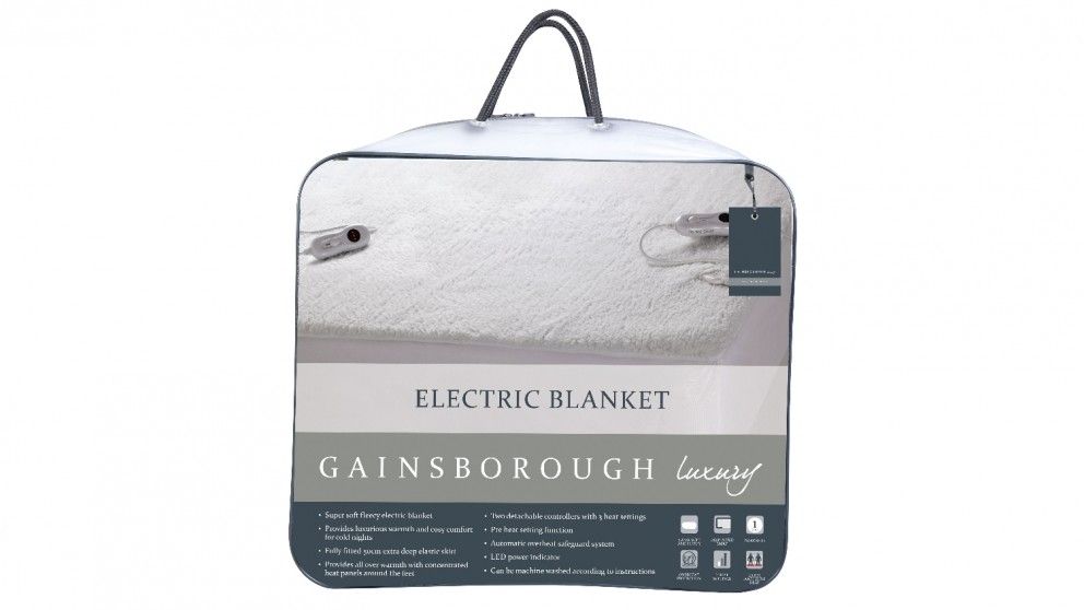 Buy Gainsborough Super Soft 50cm Deep Fitted Electric Blanket Online in  Australia