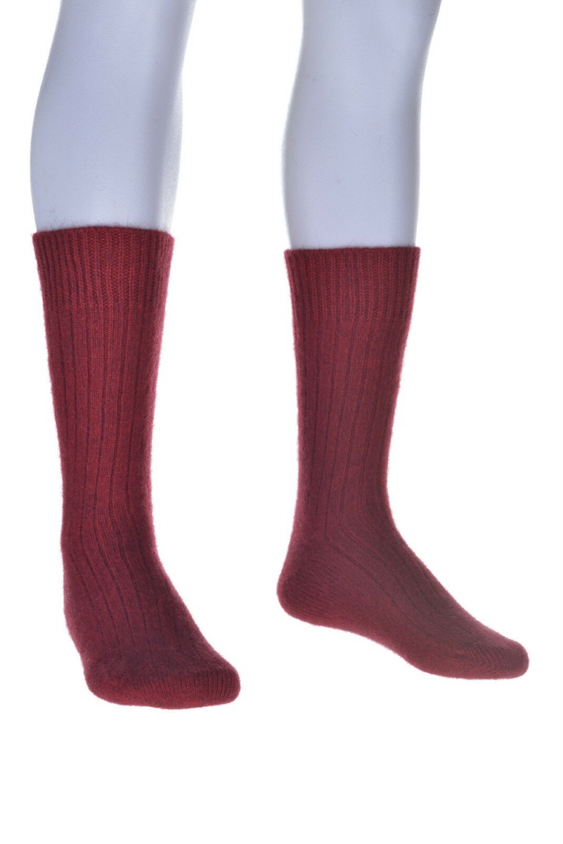 McDonald Possum Merino Wool Rib Sock - Picture 12 of 13