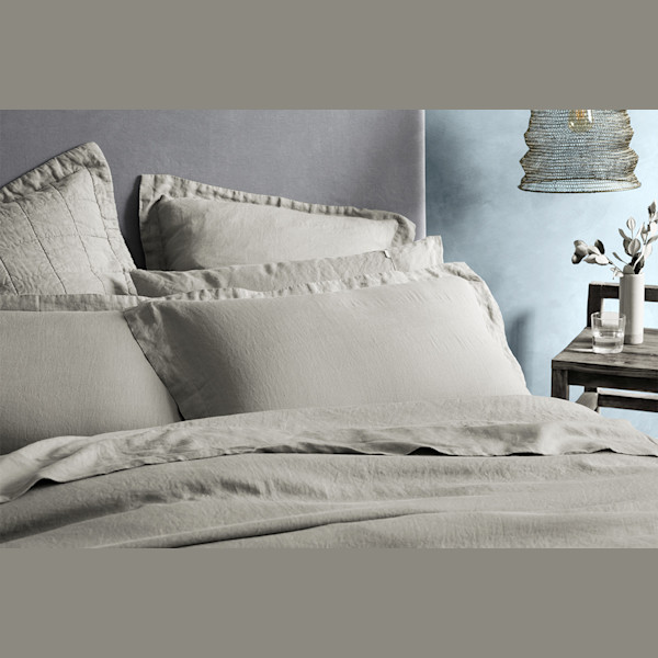 Sheridan Abbotson Belgian Linen Bed Cover Twine 