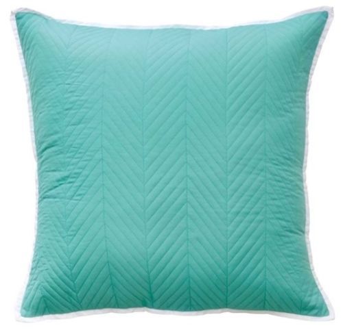 Bianca Heston Slate Quilted European Pillowcase RRP $34.95 