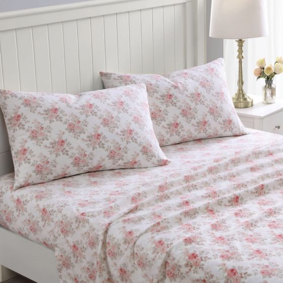 Laura Ashley Lisalee Flannelette Sheet 