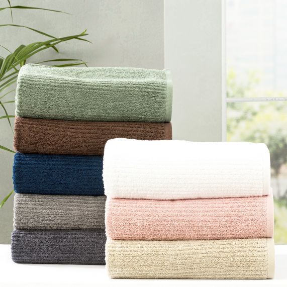 UAREHOME® 100% Egyptian Cotton 10 Piece Bathroom Towel Bale Face Bath Hand Gift Set 15 Colours Sand 
